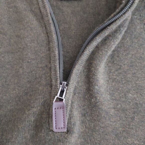 Jos. A. Bank Traveler Green Long Sleeve Pullover Sweater - Picture 9 of 11